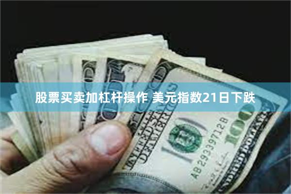 股票买卖加杠杆操作 美元指数21日下跌